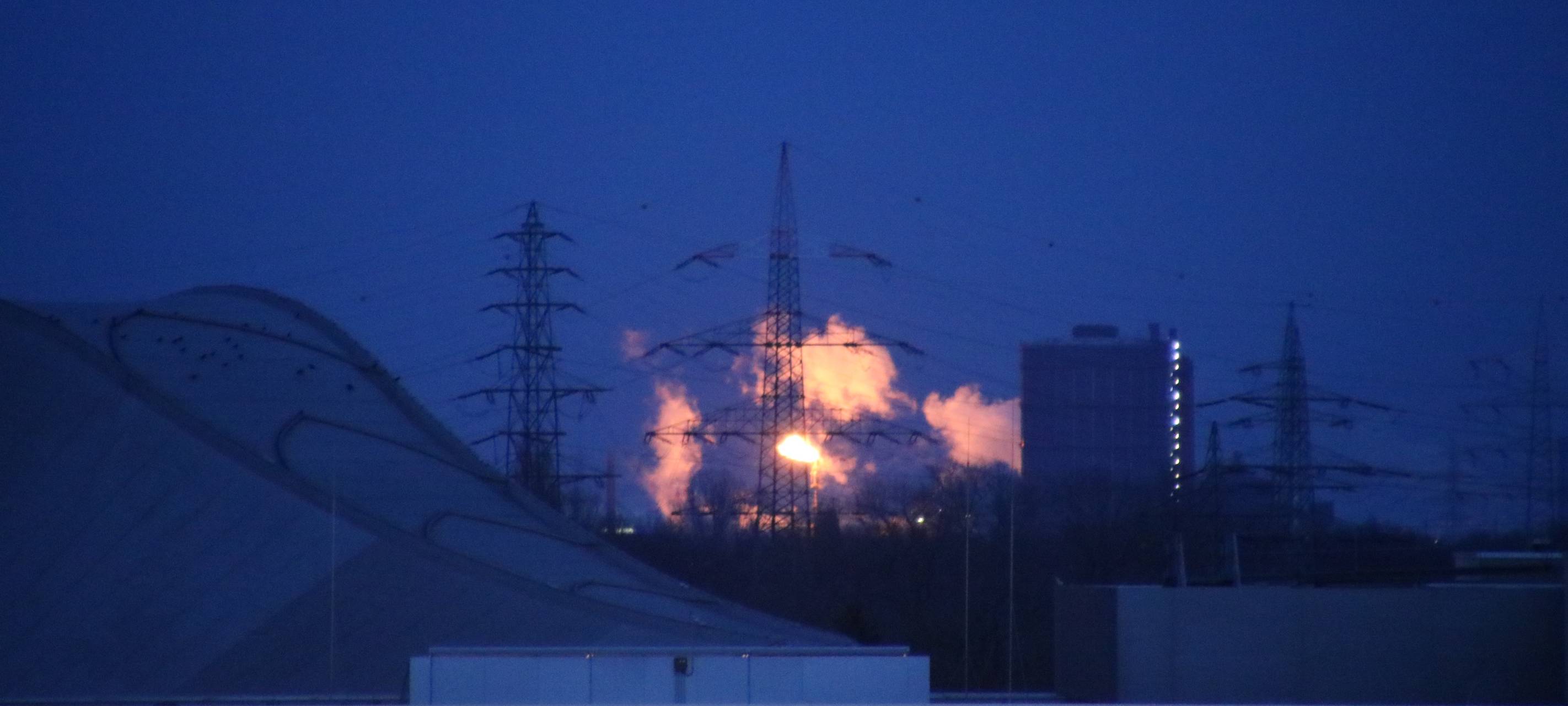 Kokerei fackelt weiter Gas ab