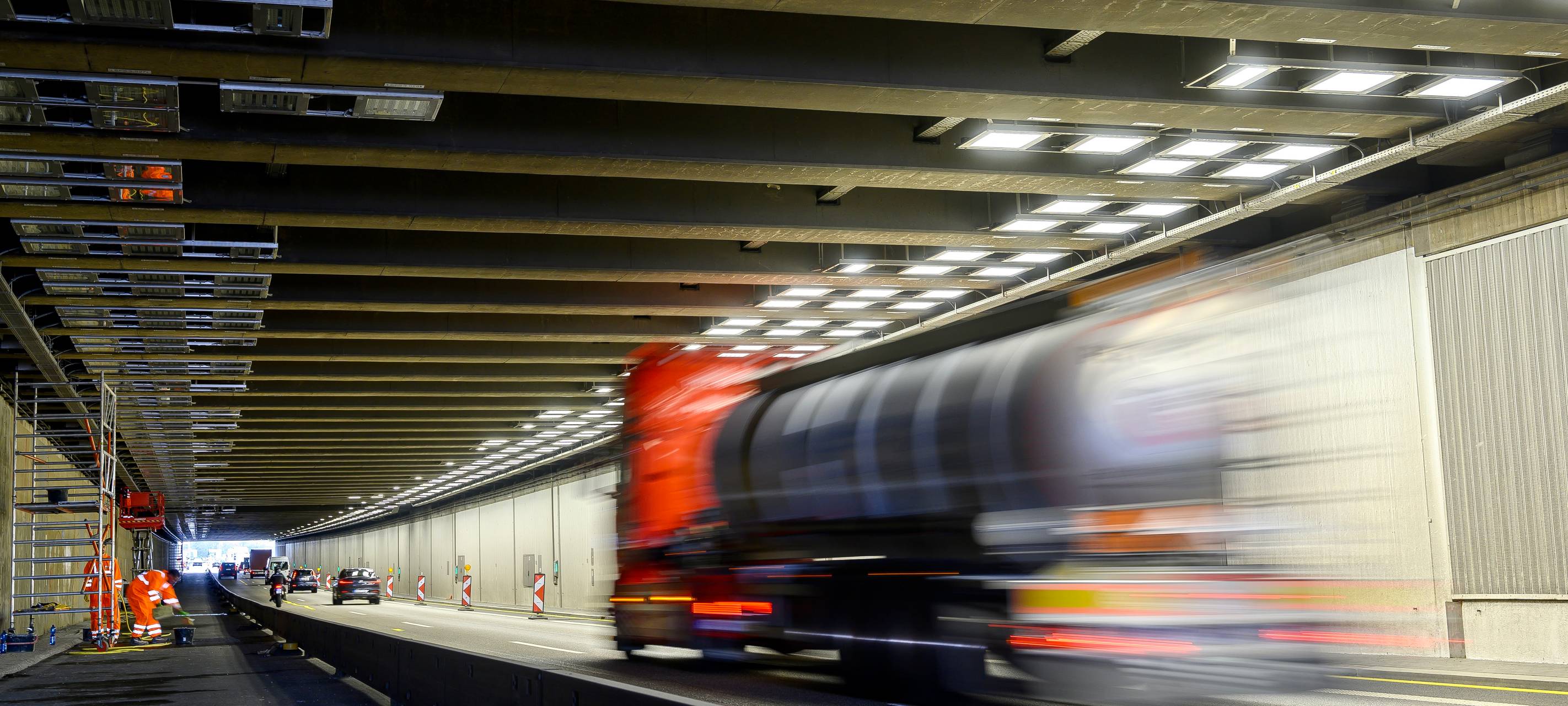 Tunnel Erle nach zwei Jahren fertig saniert