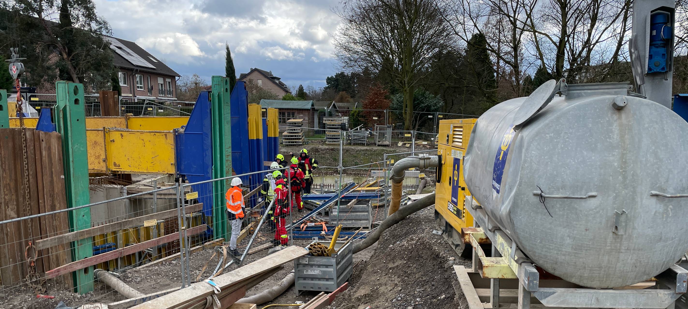 Helikoptereinsatz nach Arbeitsunfall