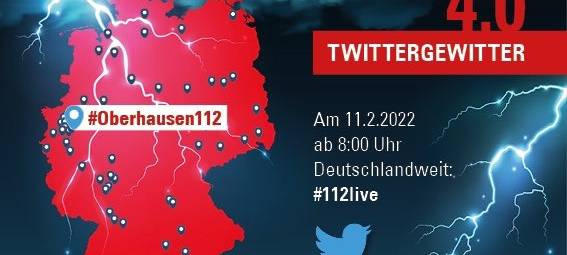 Feuerwehr twittert 12 Stunden in Echtzeit