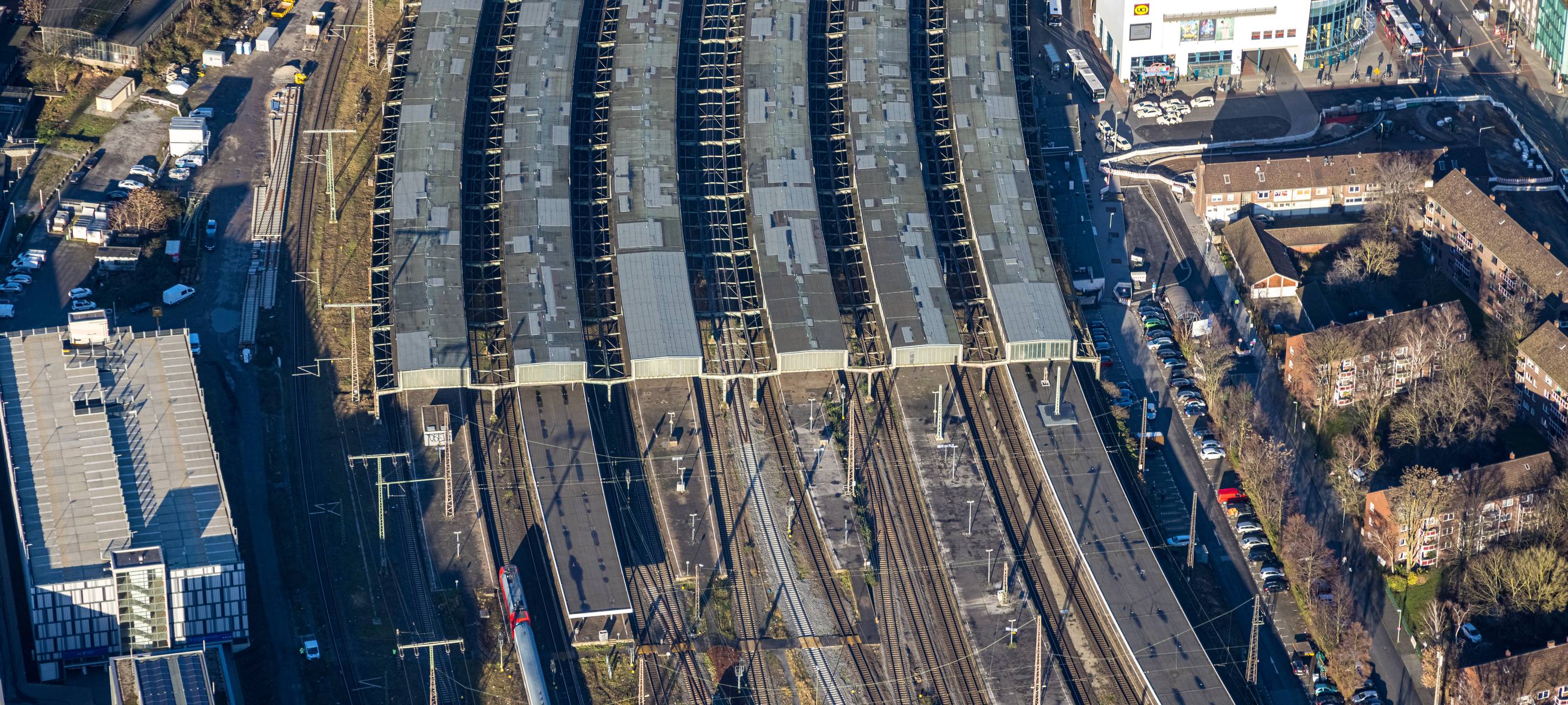 Hauptbahnhof in Duisburg wird saniert