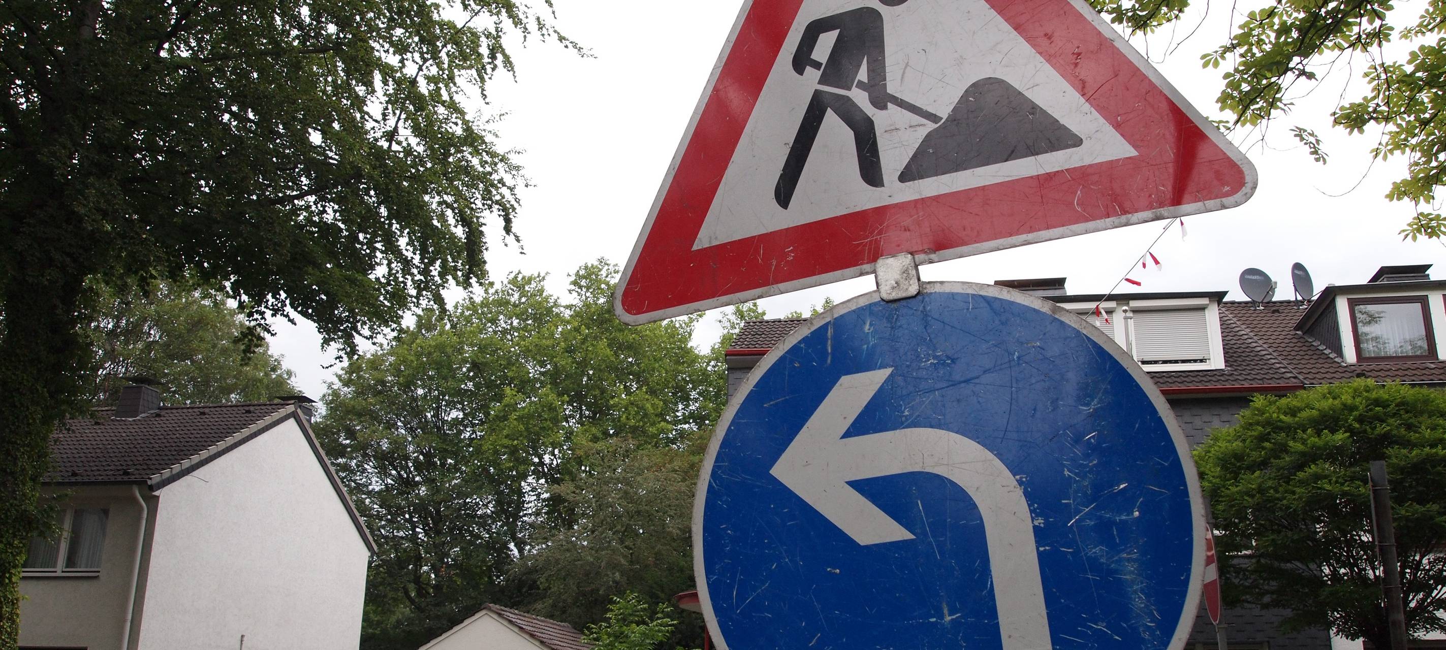 Kurz-Baustellen in mehreren Stadtteilen