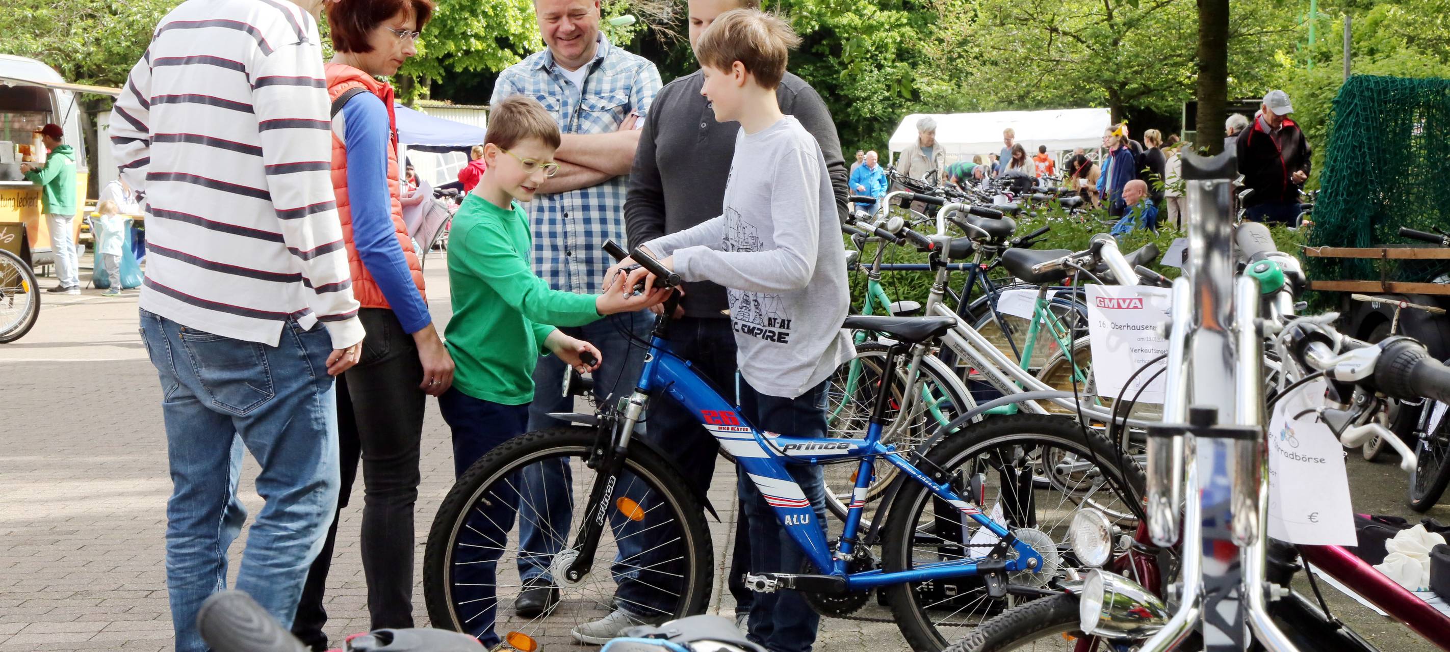 Fahrradbörse an der Müllverbrennung