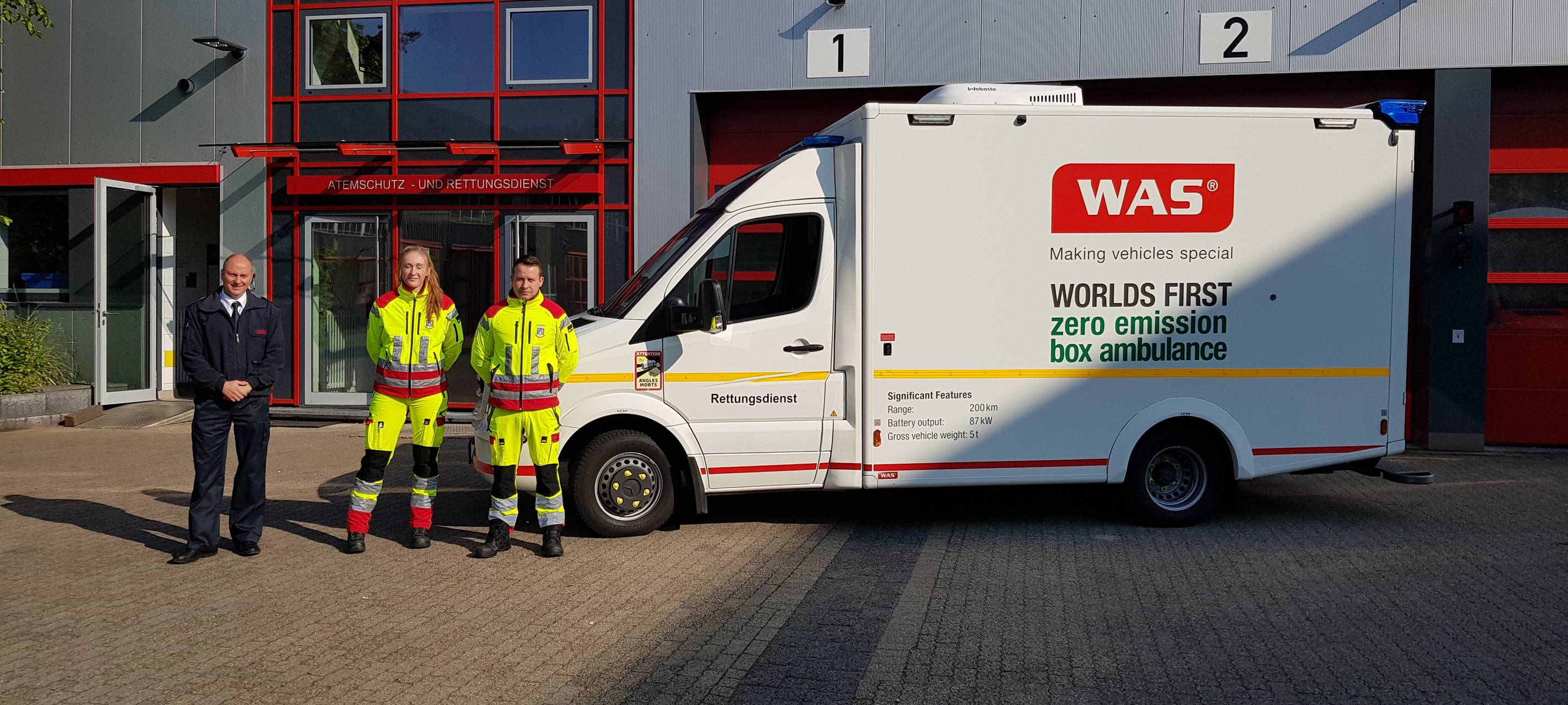 "eRTW" im Probetrieb unterwegs