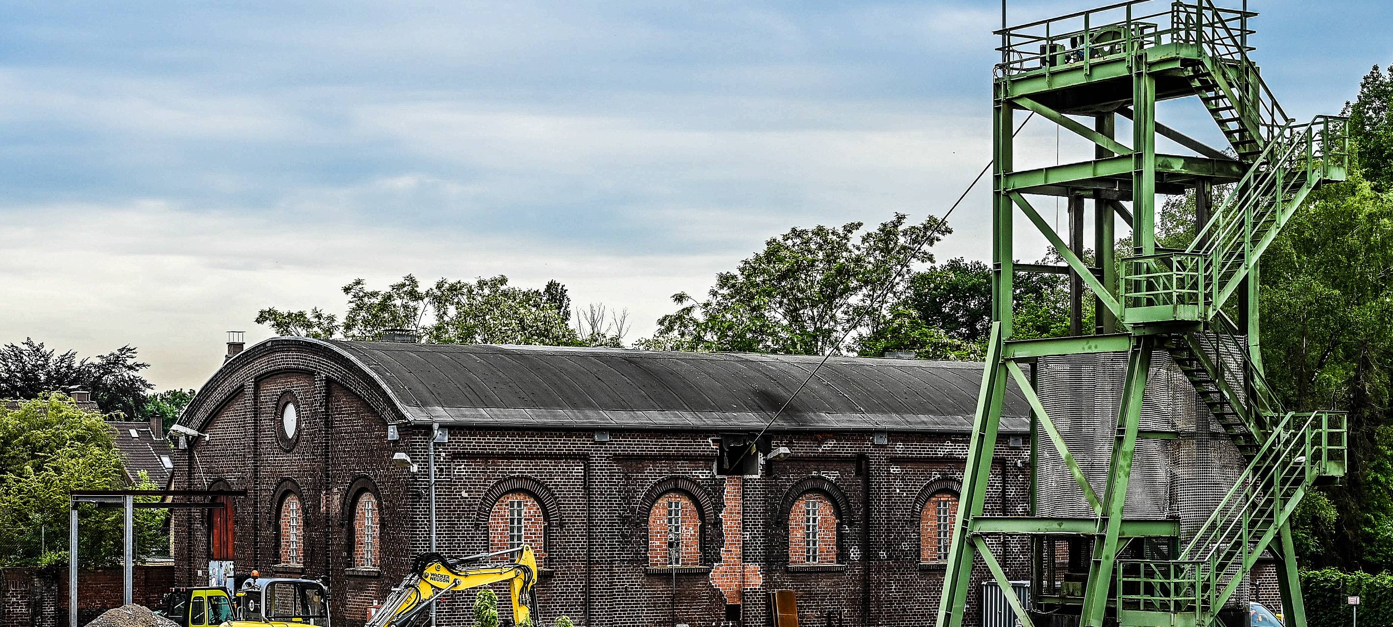 Aufwändige Arbeiten an Schacht 6 in Lirich