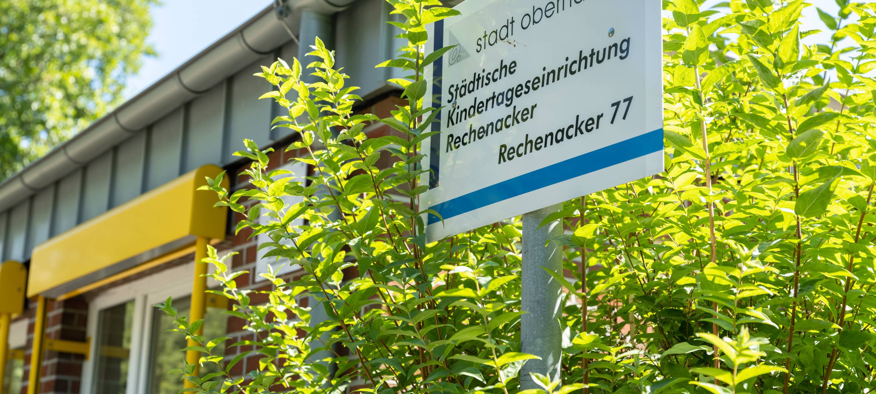 Kita Rechenacker geht vergrößert an den Start