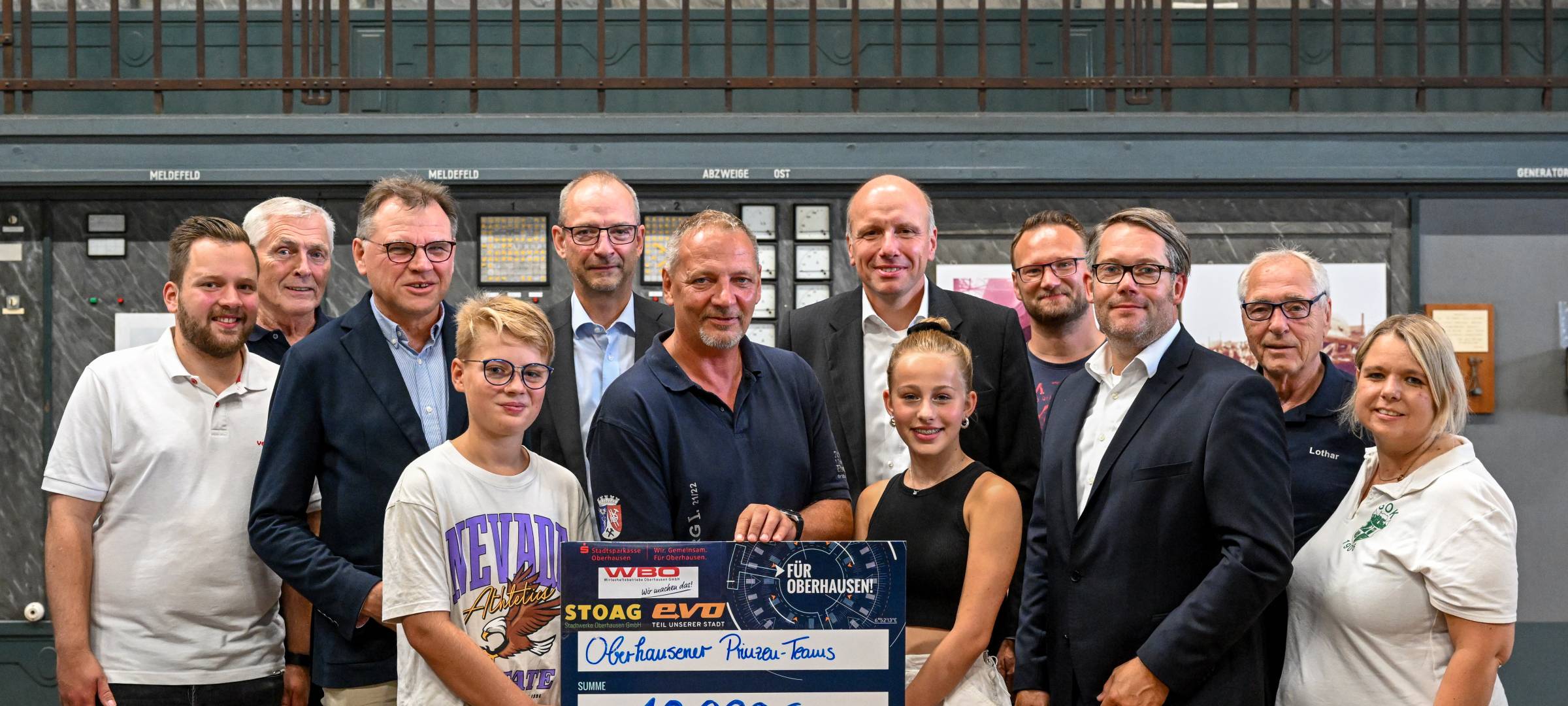 Große Spende für Oberhausener Karneval