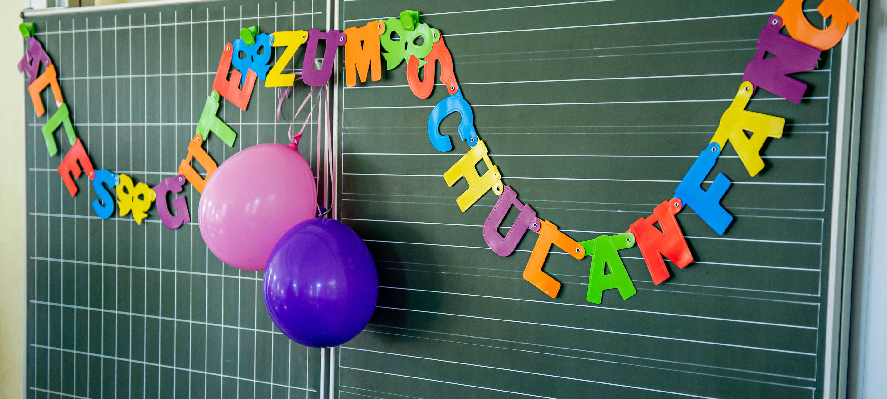 Der große Tag für die Erstklässler