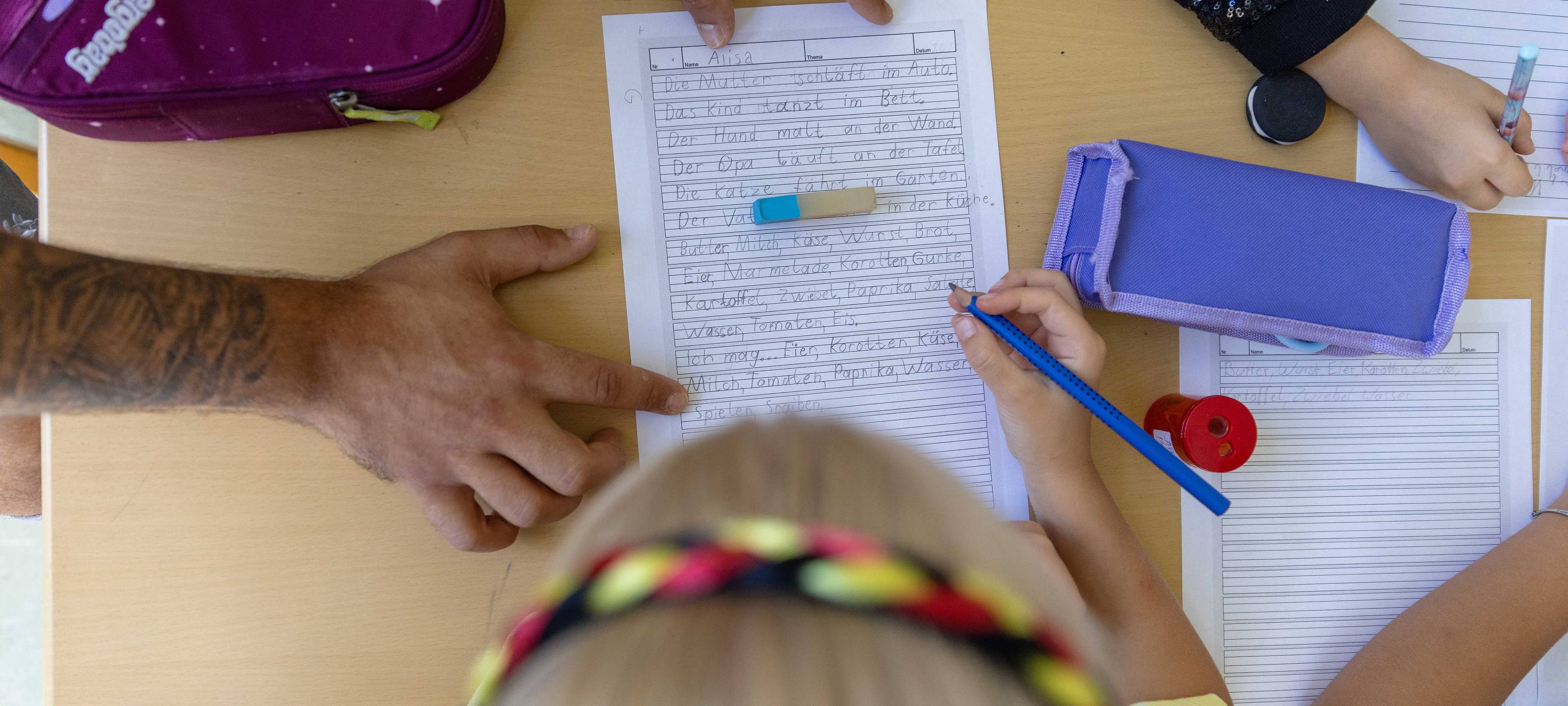 Keine Unwetterwarnung - Schule findet statt