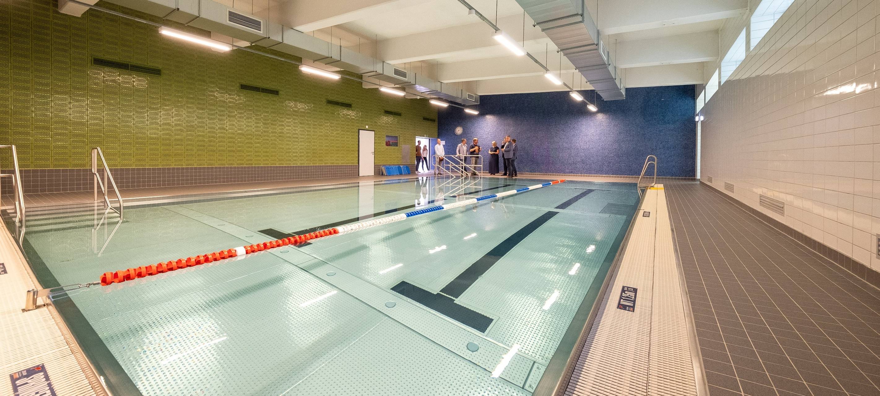 Lehrschwimmbecken fertig saniert