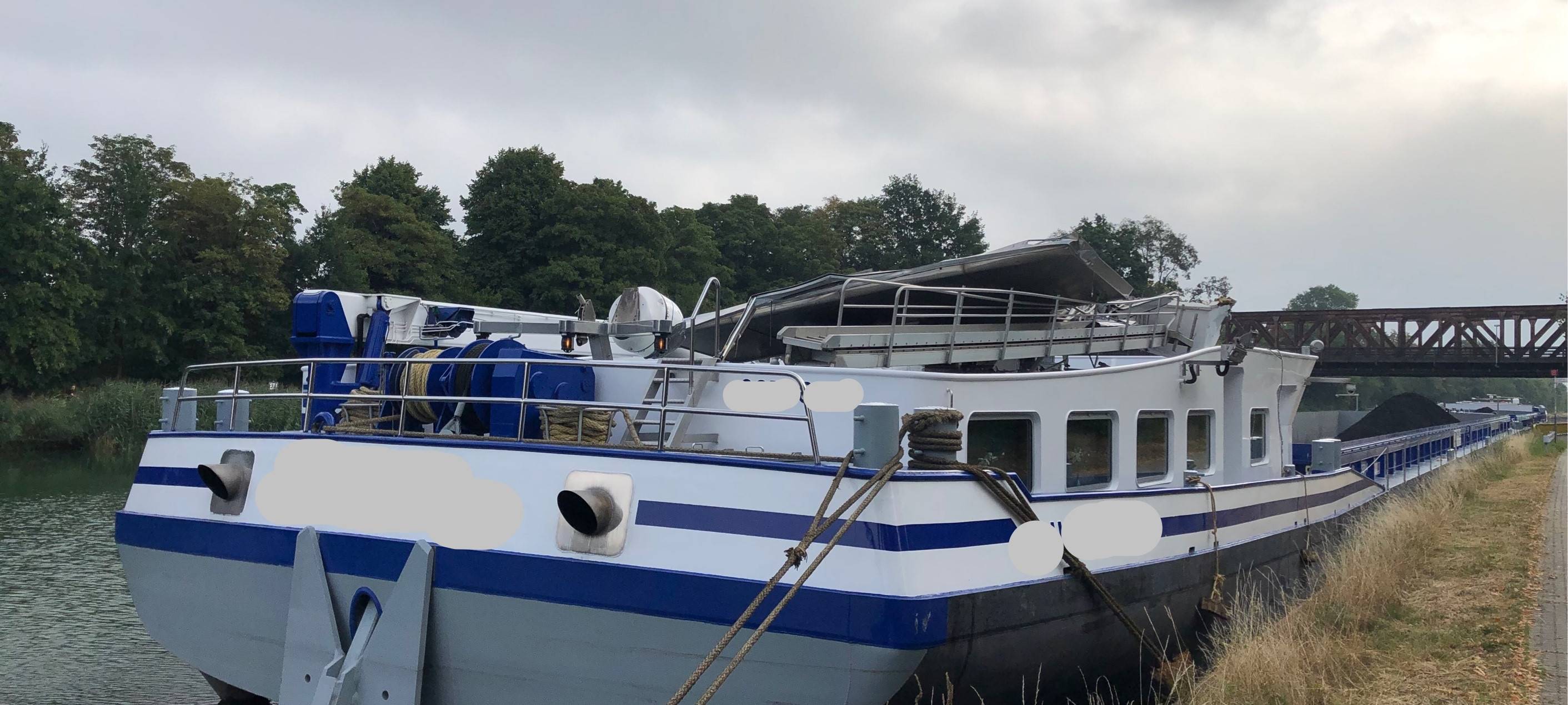 Schifffahrt nach Unfall gestört