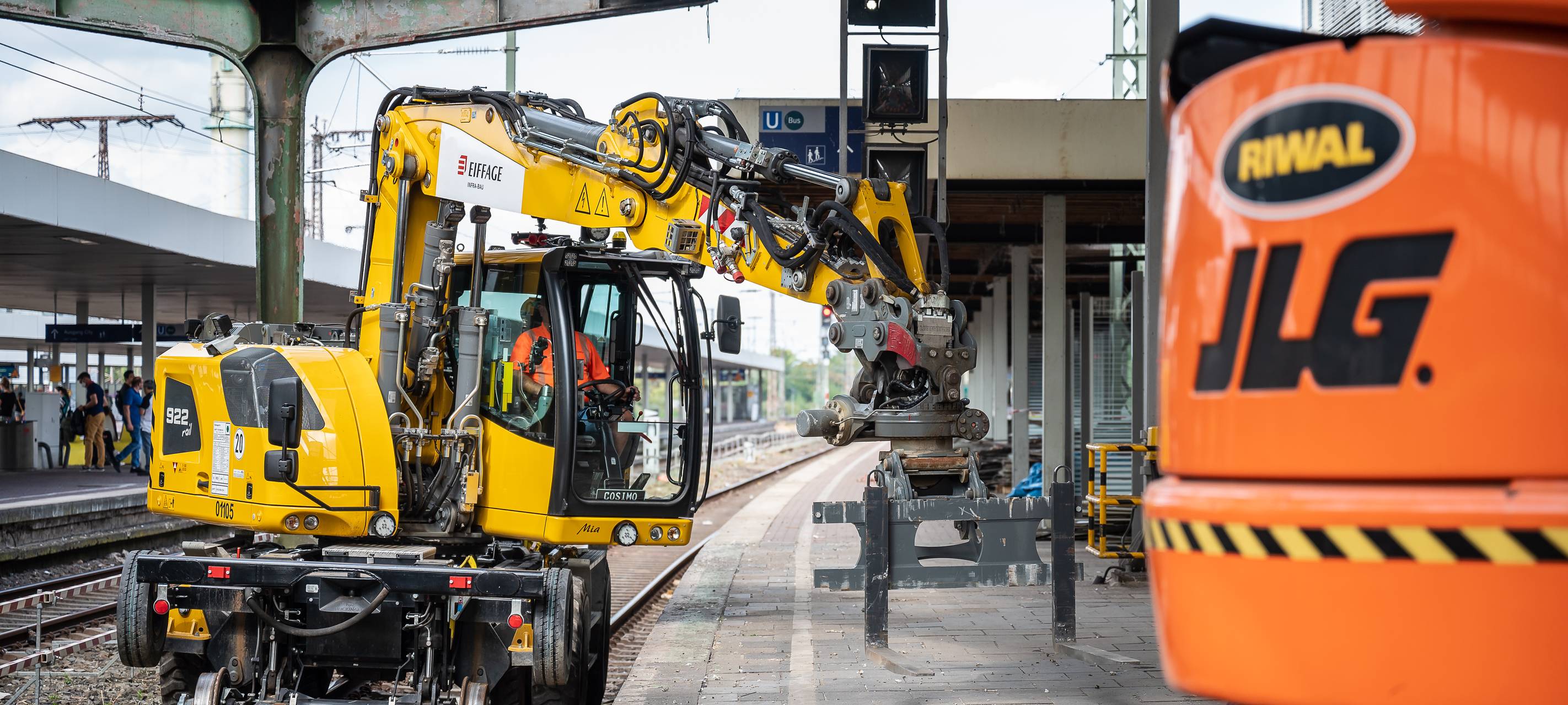 Sechs Jahre Bauarbeiten im Duisburger Hauptbahnhof
