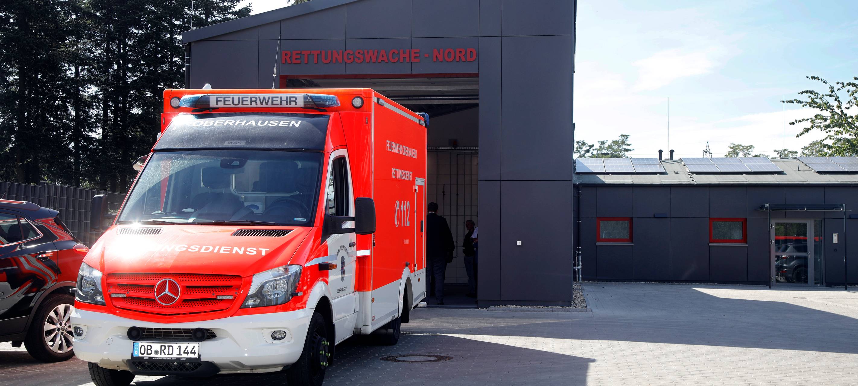 Wache Nord in Betrieb - Wache Süd in Planung