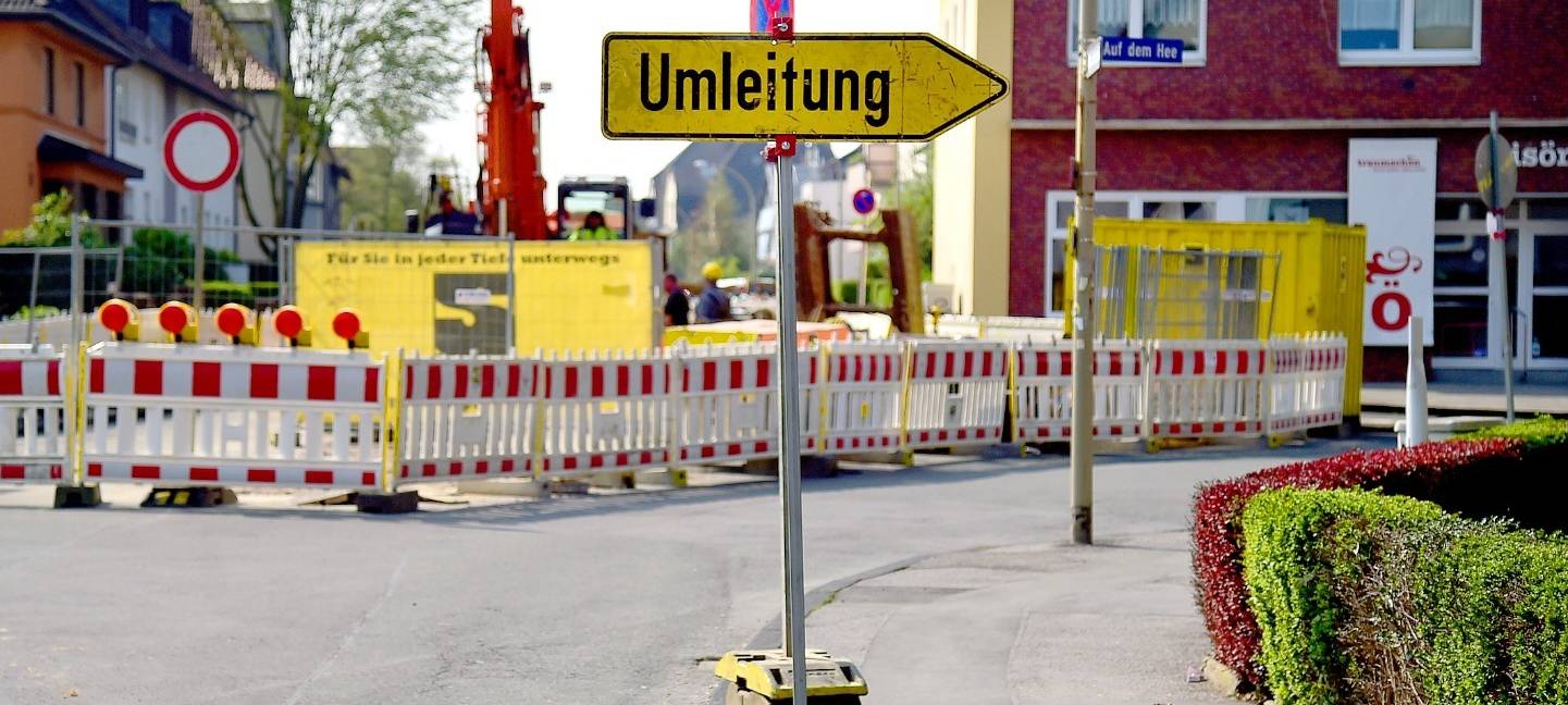 Neue Baustellen in Alstaden und Borbeck