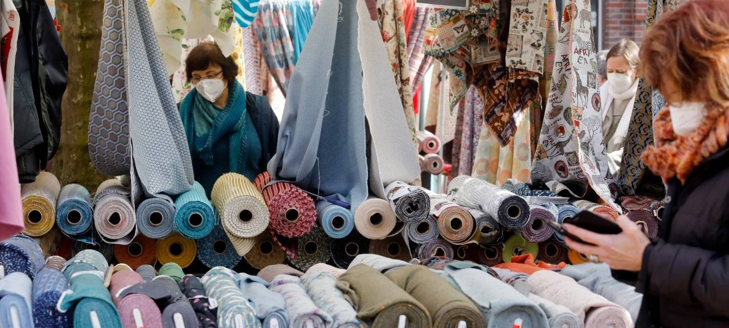 Stoffmarkt in Oberhausen