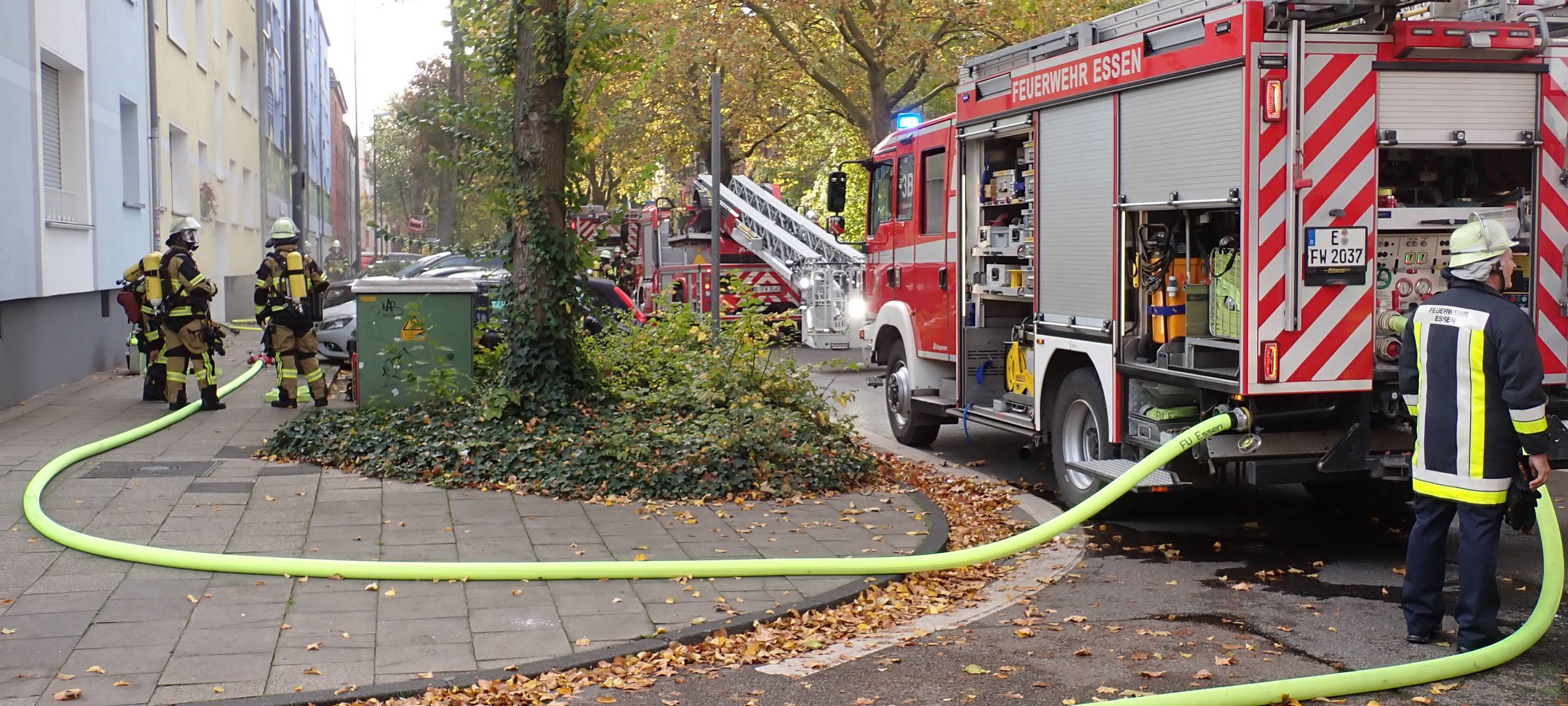 Starker Rauch löst Großeinsatz der Feuerwehr aus
