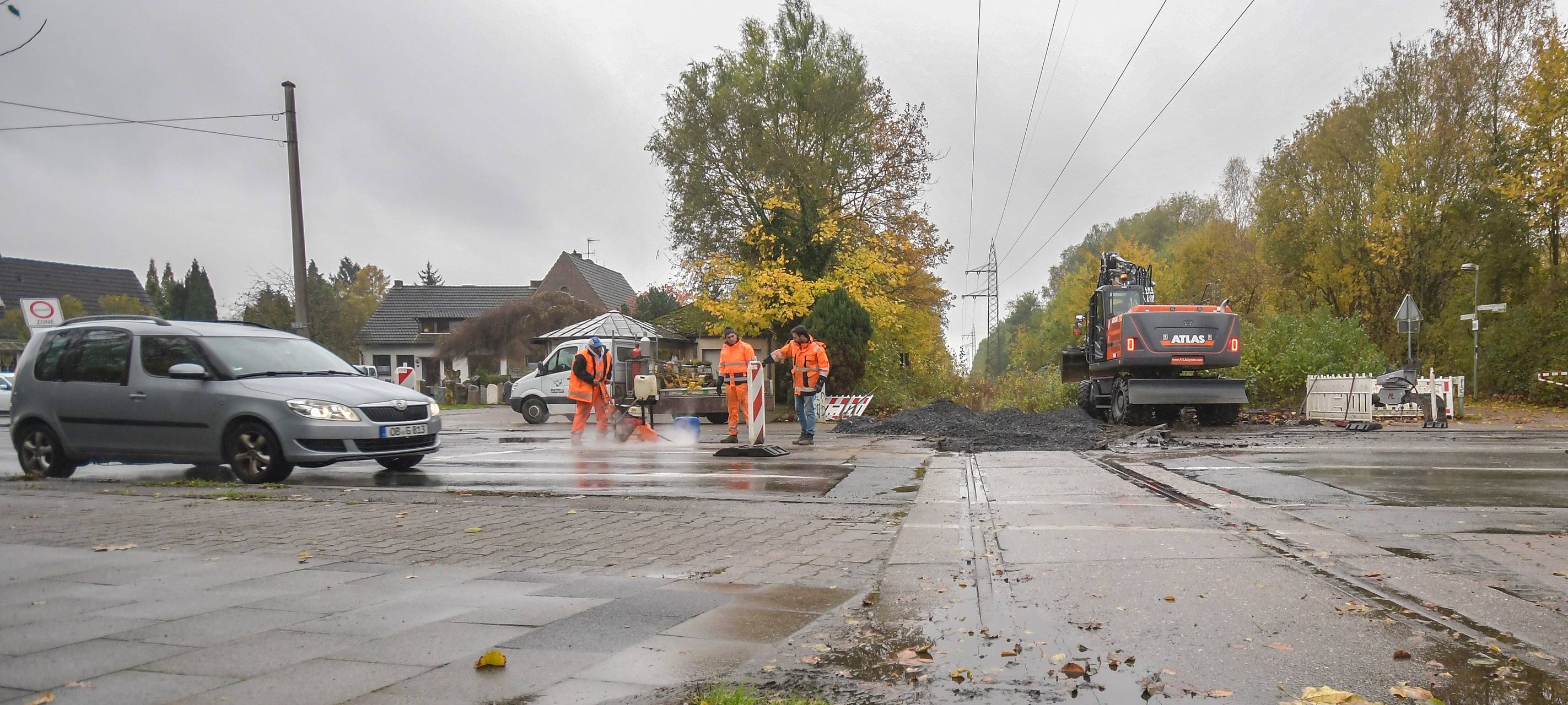Planungsstand für neuen Radweg durch Oberhausen