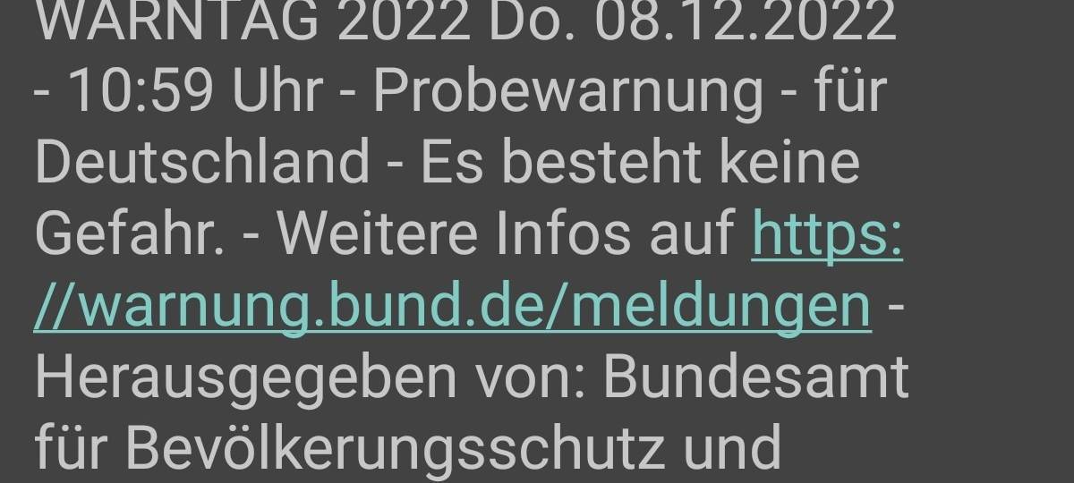 Erste Bilanz zu Warntag in Oberhausen