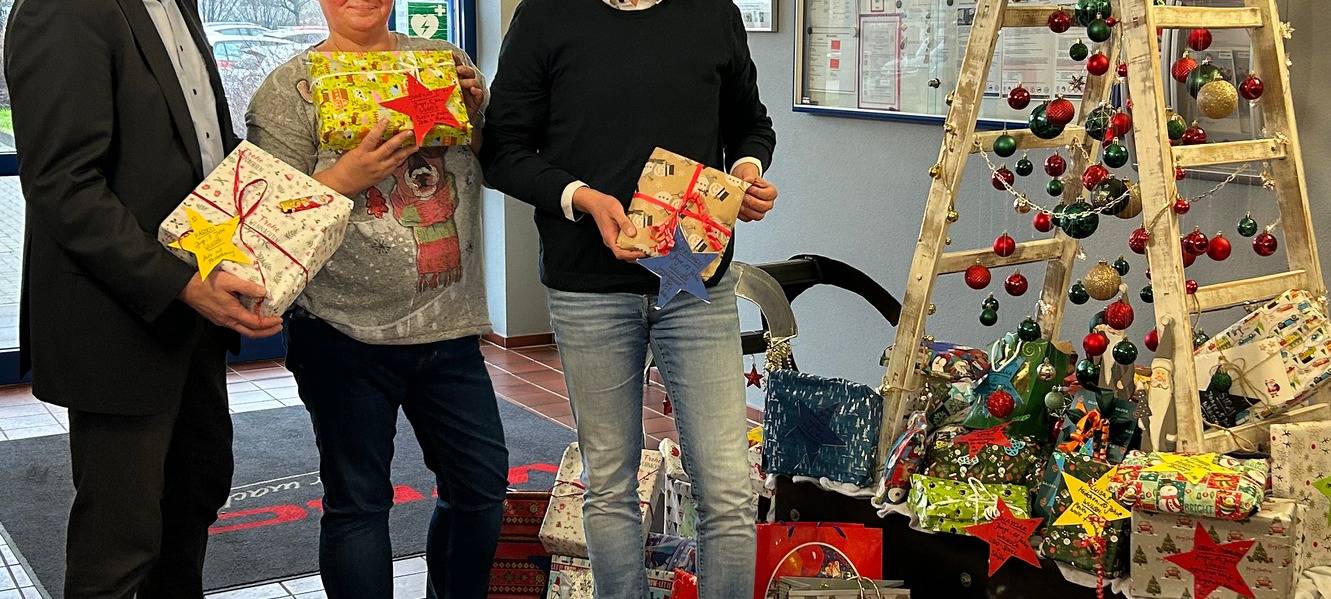 WBO-Beschäftigte erfüllen Kindern ihre Wünsche