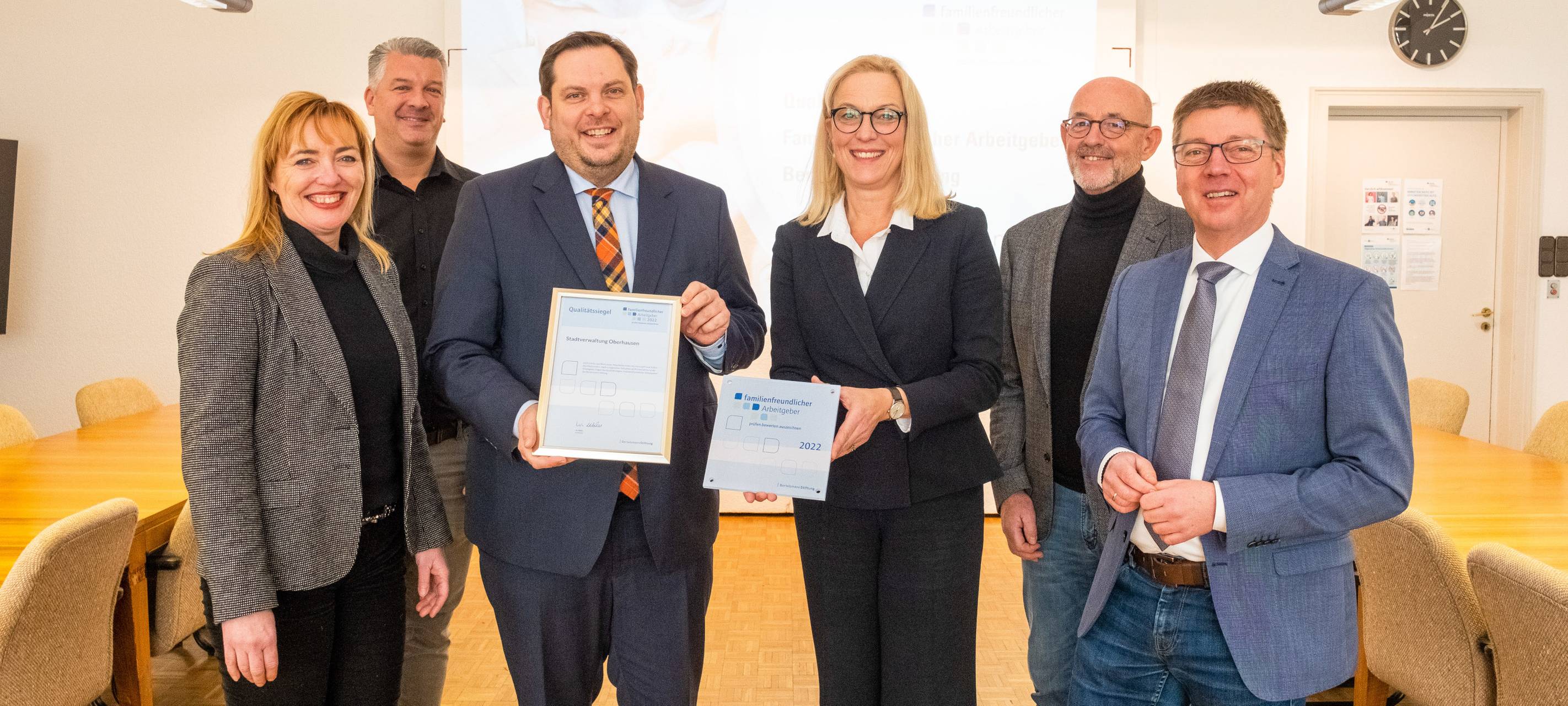 Stadtverwaltung ist "Familienfreundlicher Arbeitgeber"