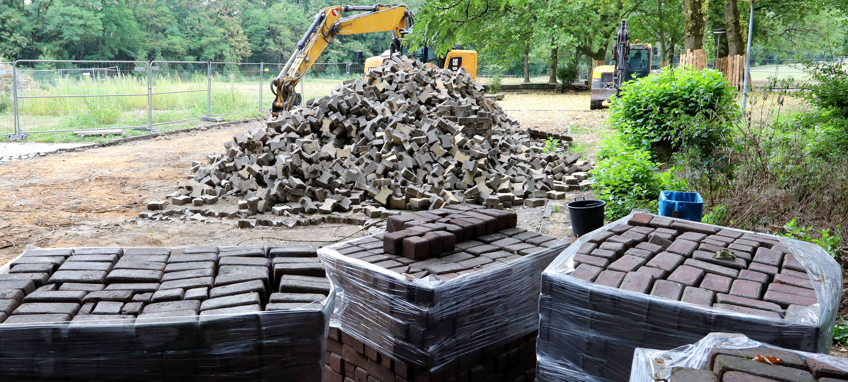 Umbau des Revierparks läuft auf Hochtouren