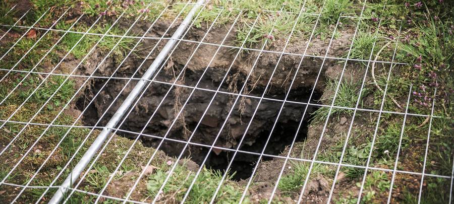 Alte Bergbauschächte werden gesichert