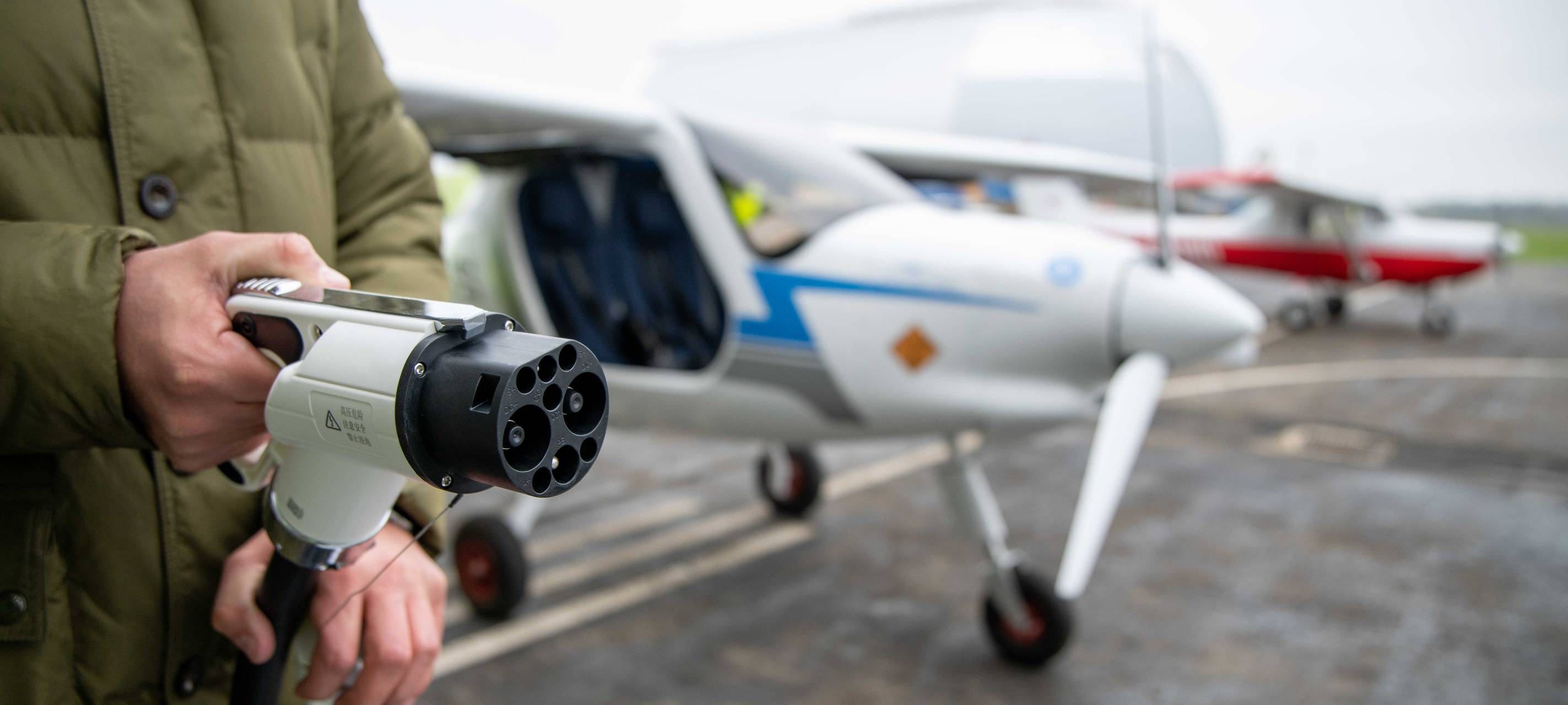 Pilotenausbildung auf Elektroflugzeug