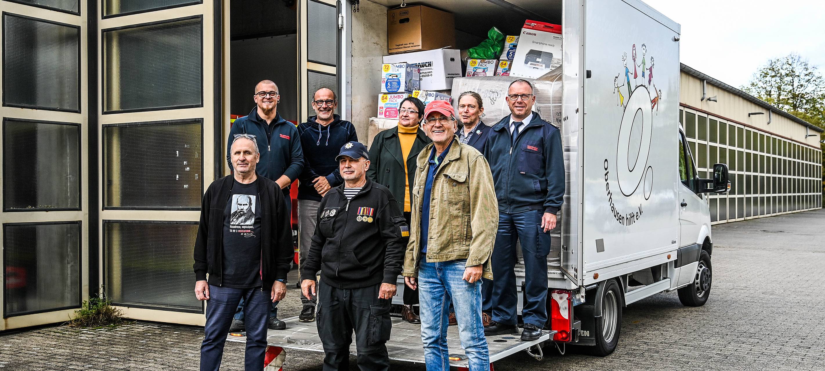 "Oberhausen hilft" sammelt für ukrainische Kinder