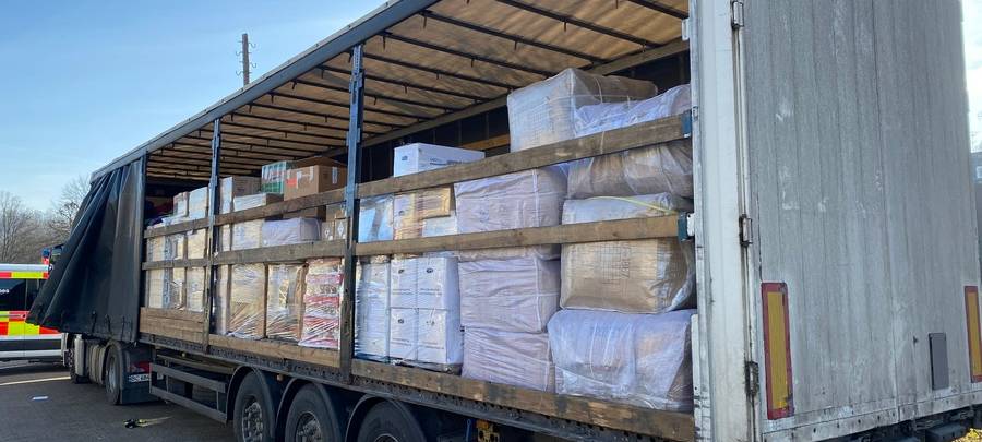 Verein sucht Lager für Hilfsgüter