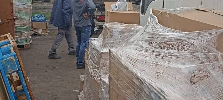 Weitere Hilfsgüter in Saporishja angekommen