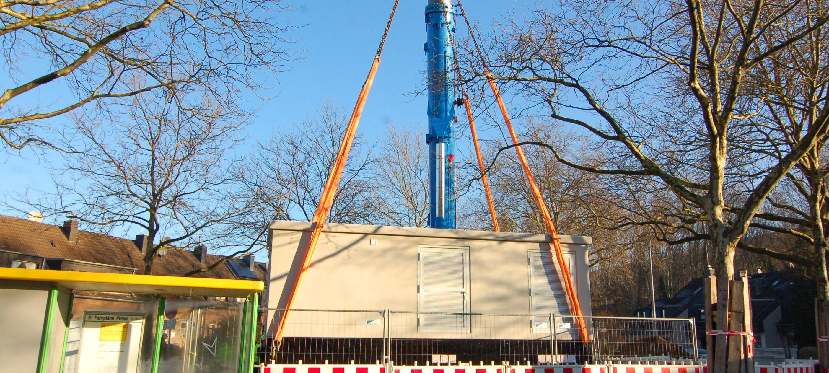 Trafo-Anschluss am Wehrplatz startet