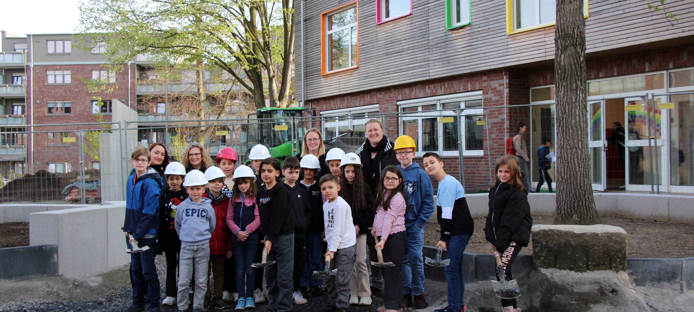 Steinbrinkschule freut sich auf neuen Schulhof