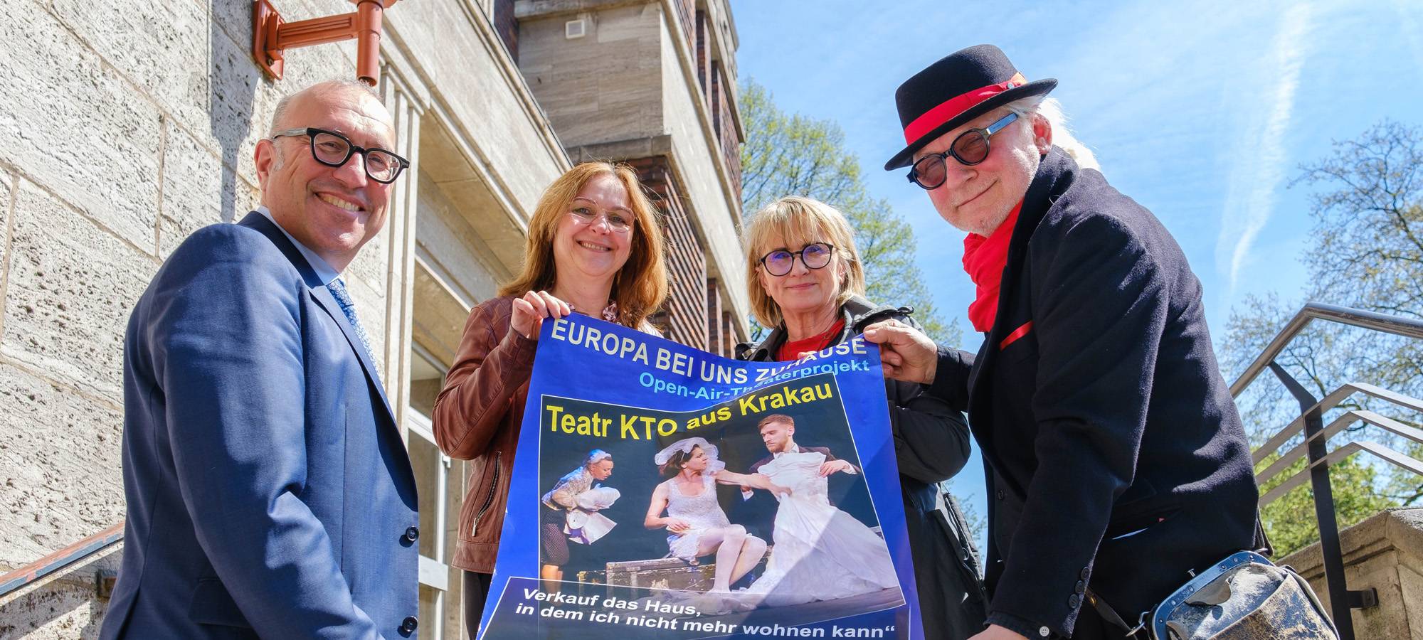 Straßentheater auf dem Altmarkt