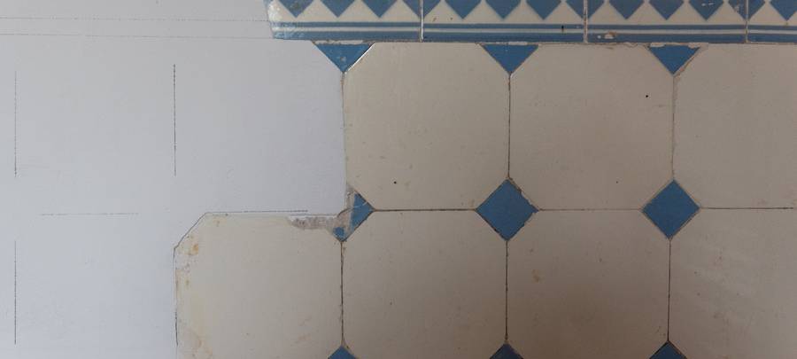 Wandfliesen für Kunstprojekt gesucht