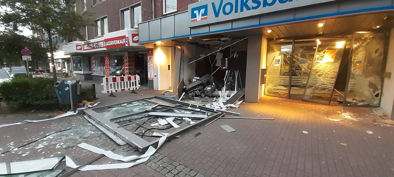 Geldautomat gesprengt