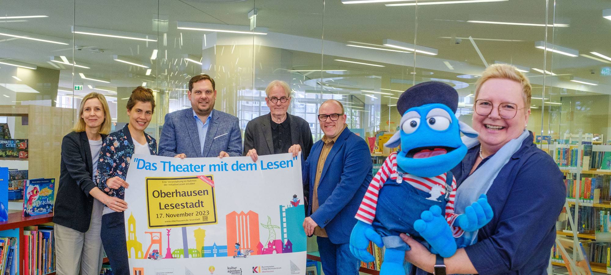Oberhausen wird wieder Lesestadt