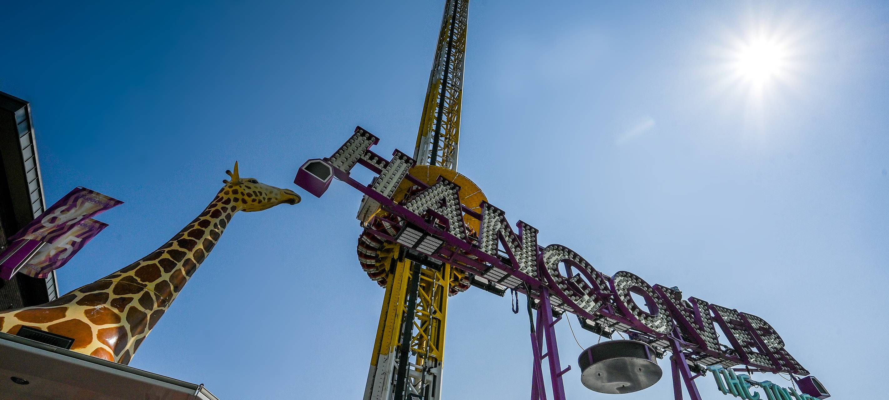 Aufbau der Sterkrader Kirmes fast abgeschlossen