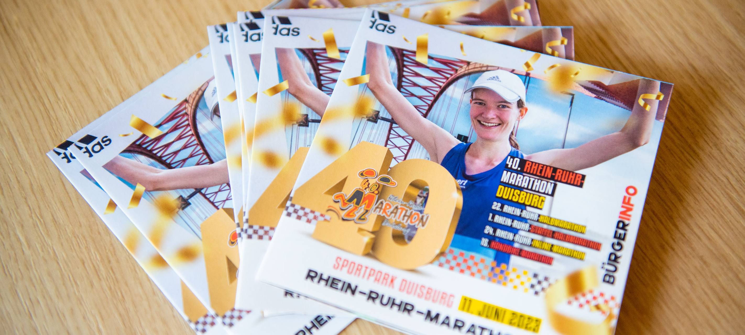 Marathon startet in Duisburg zum 40. Mal