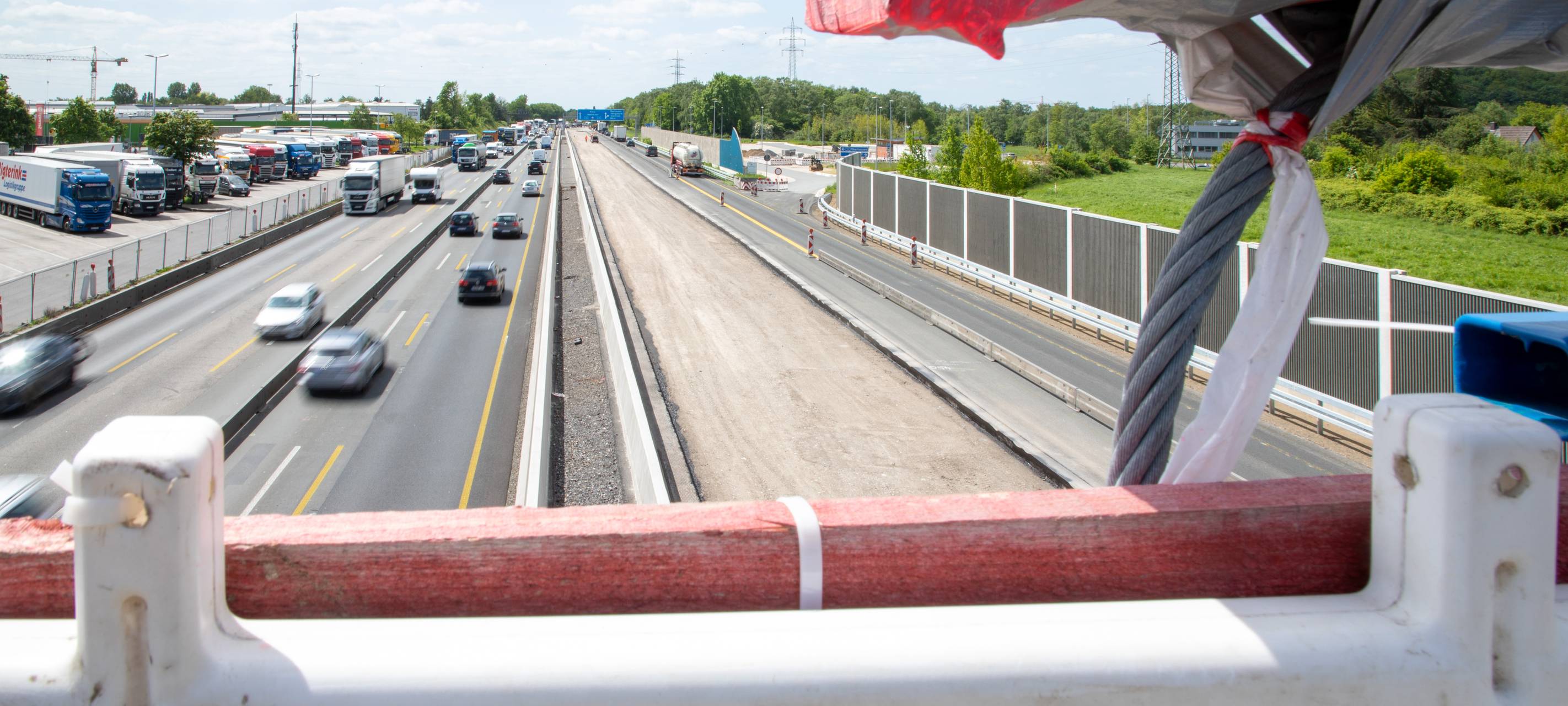 Nächtliche Verkehrsprobleme auf der A2