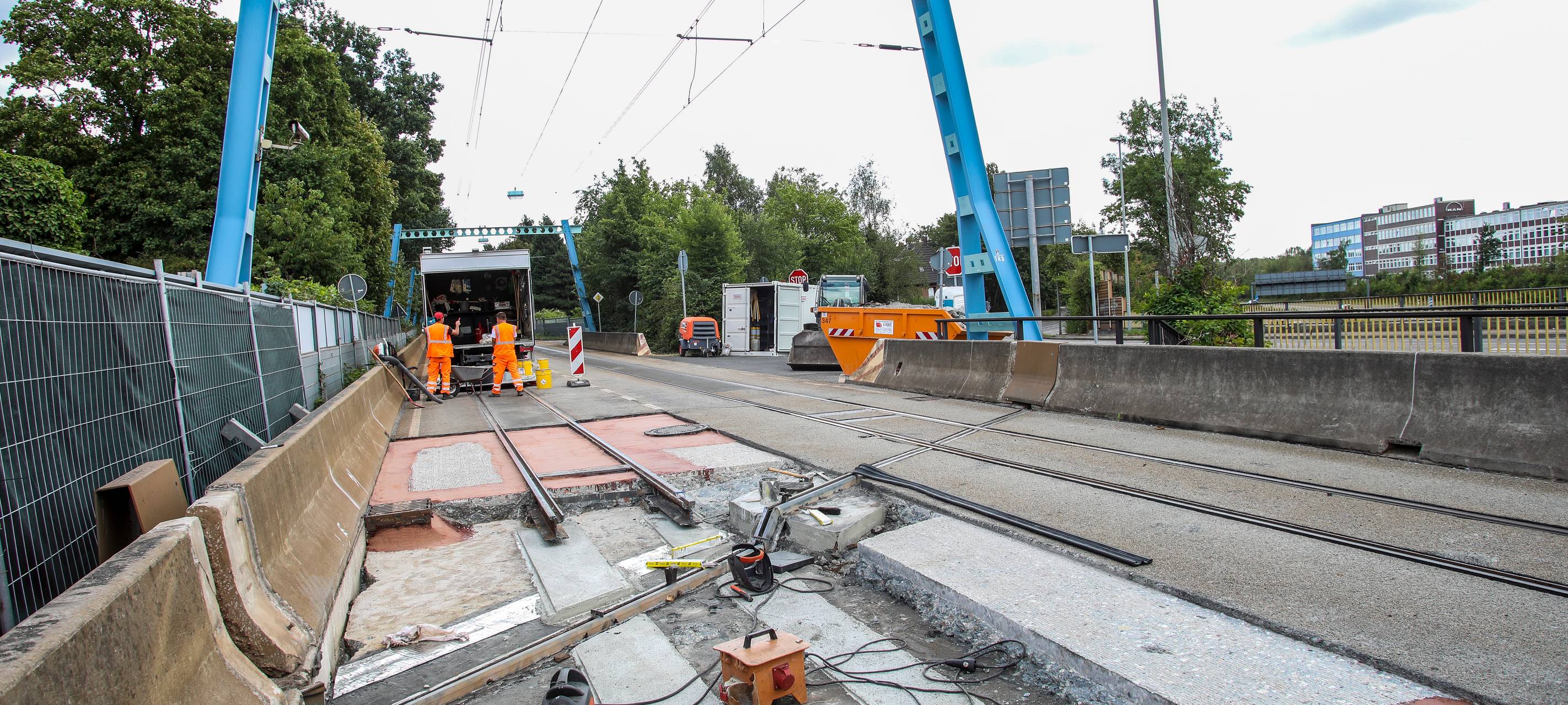 Trasse wird ab Montag gesperrt