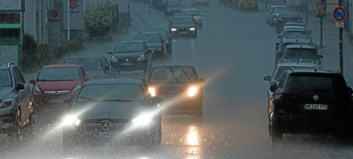 Kaum Schäden durch Unwetter in Oberhausen
