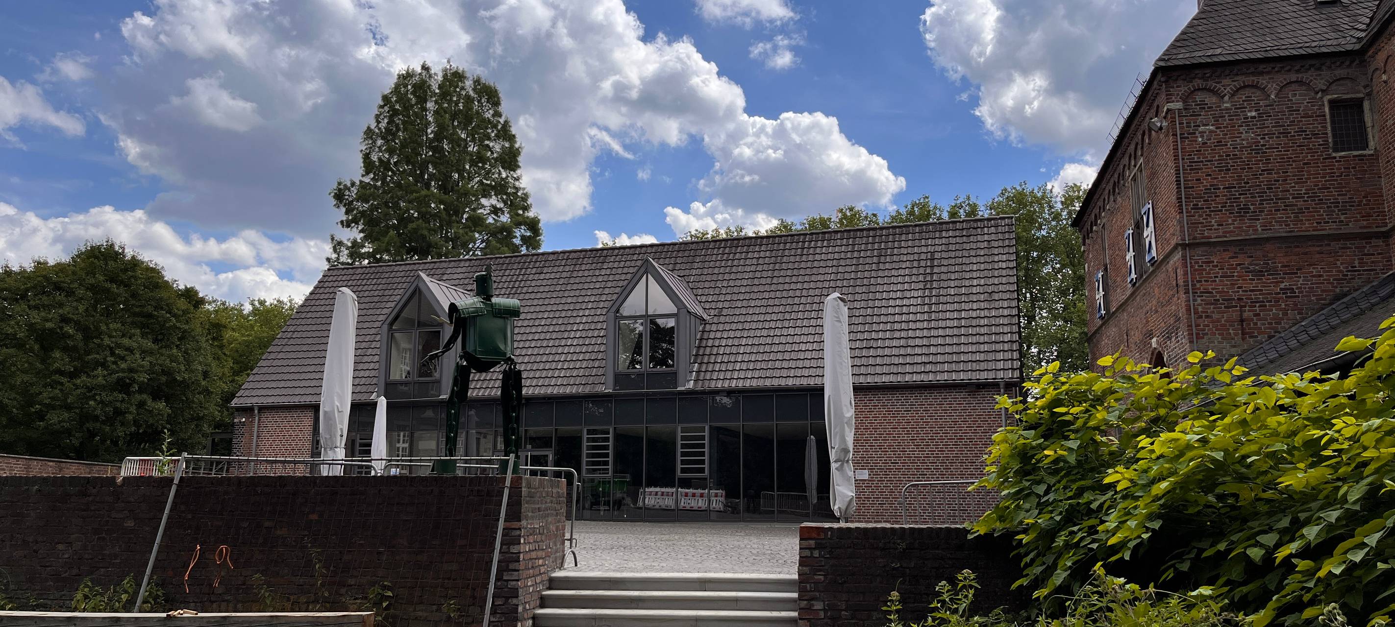 Burg Vondern bereit für das Ritterfest