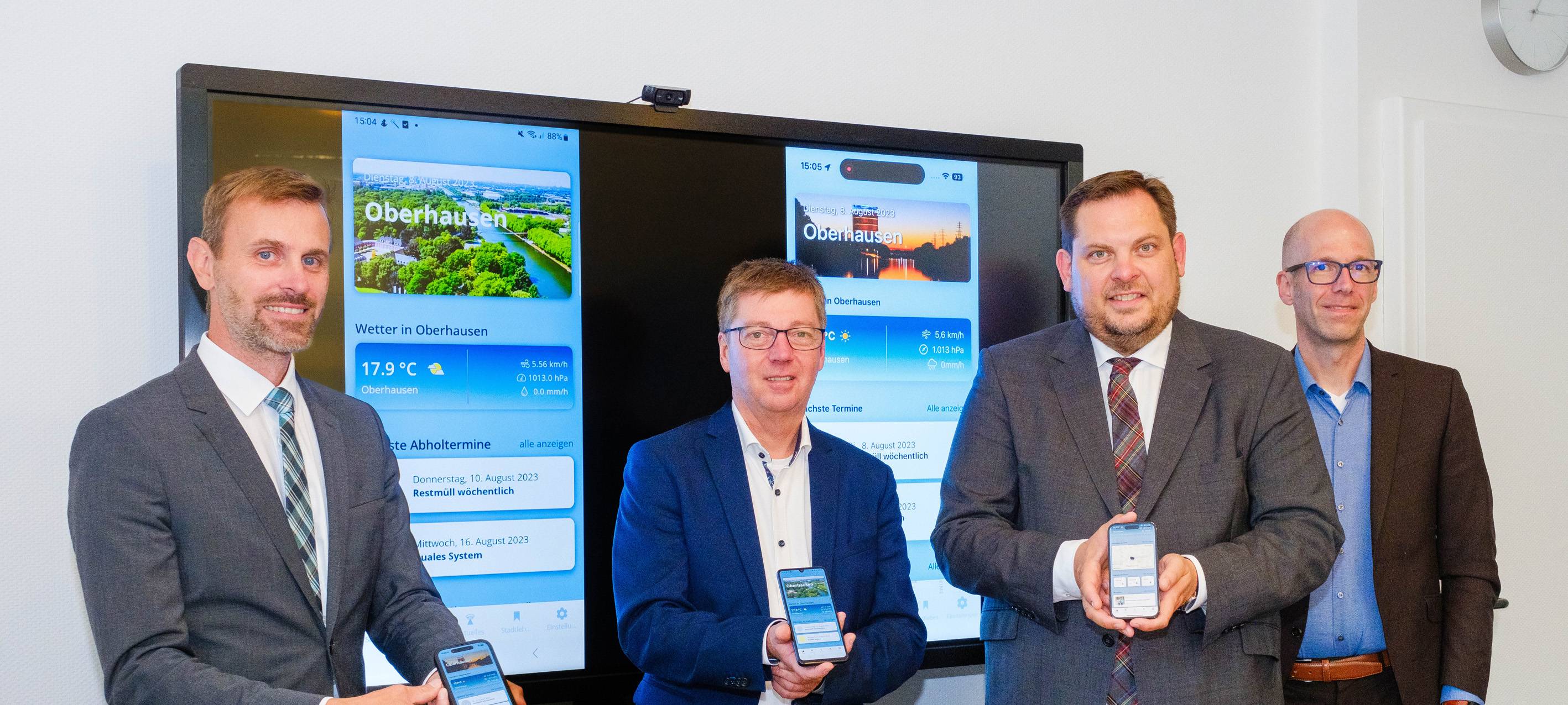 Neue "Oberhausen App" gestartet