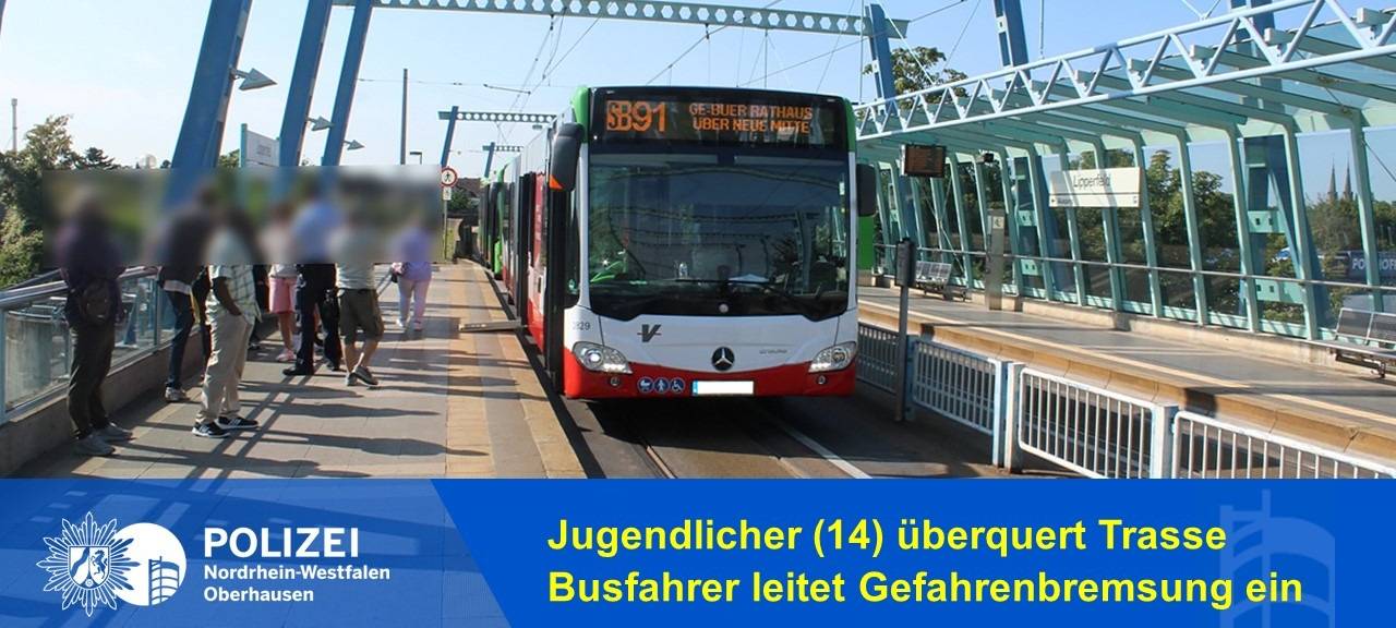 Verletzte nach Notbremsung auf der Trasse