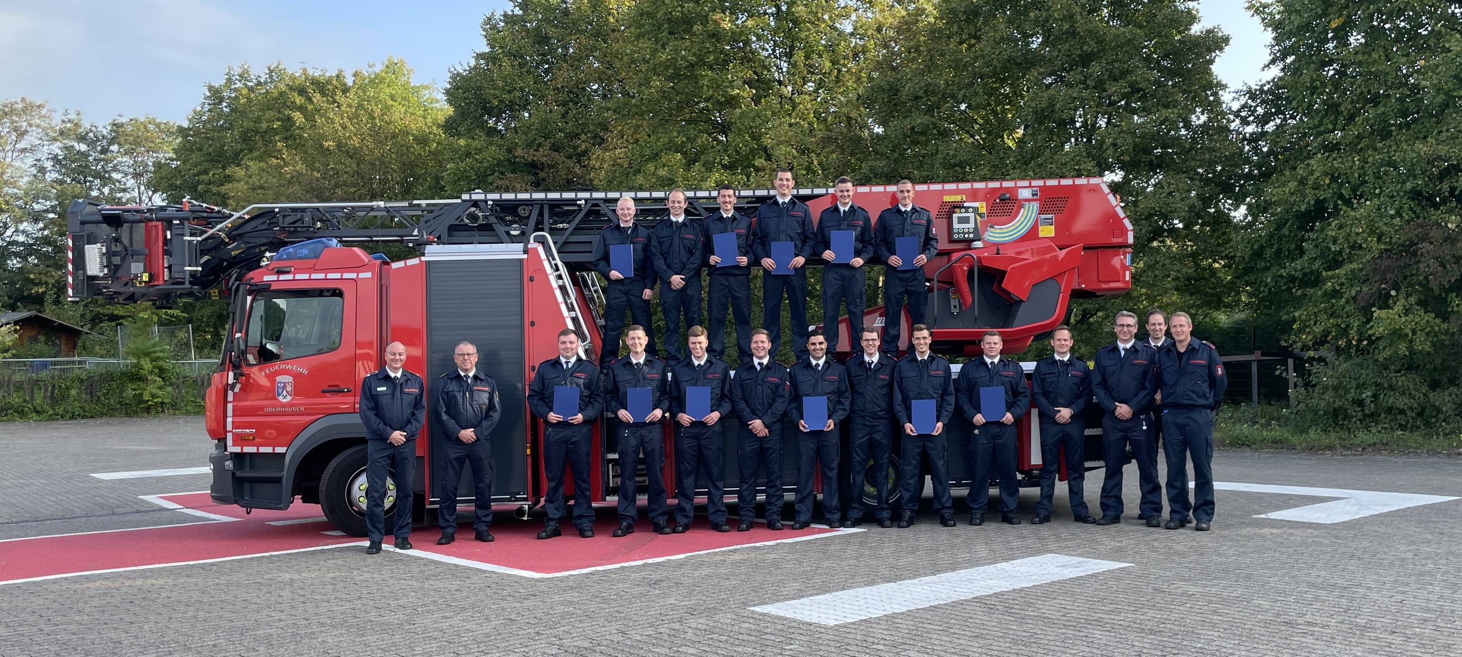 Neue Brandmeister im Einsatz