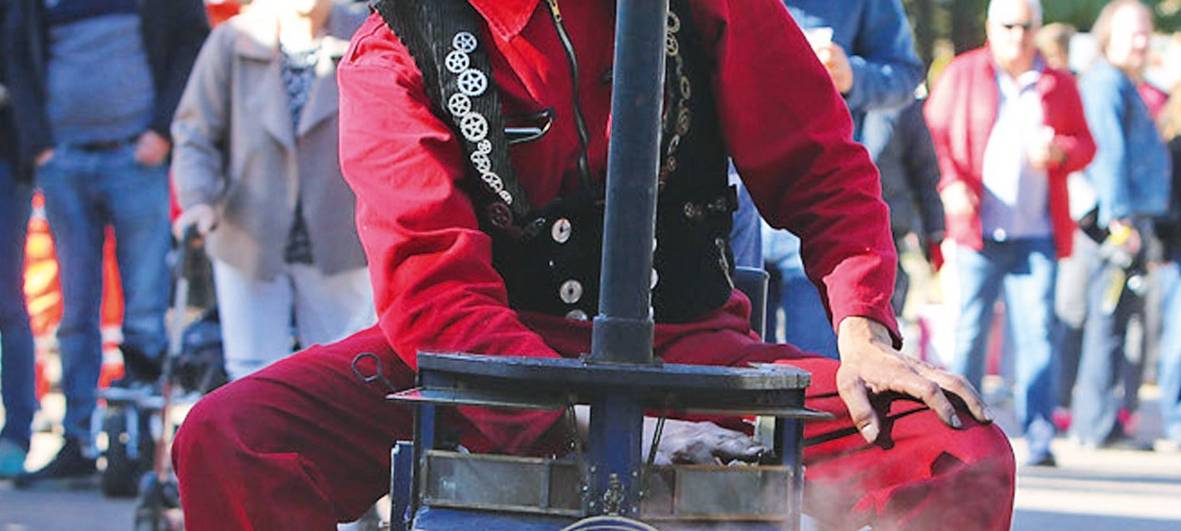 Historisches Fest auf der St. Antony-Hütte