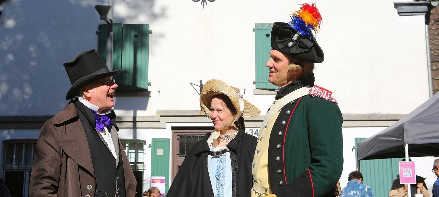 Historisches Fest auf der St. Antony-Hütte