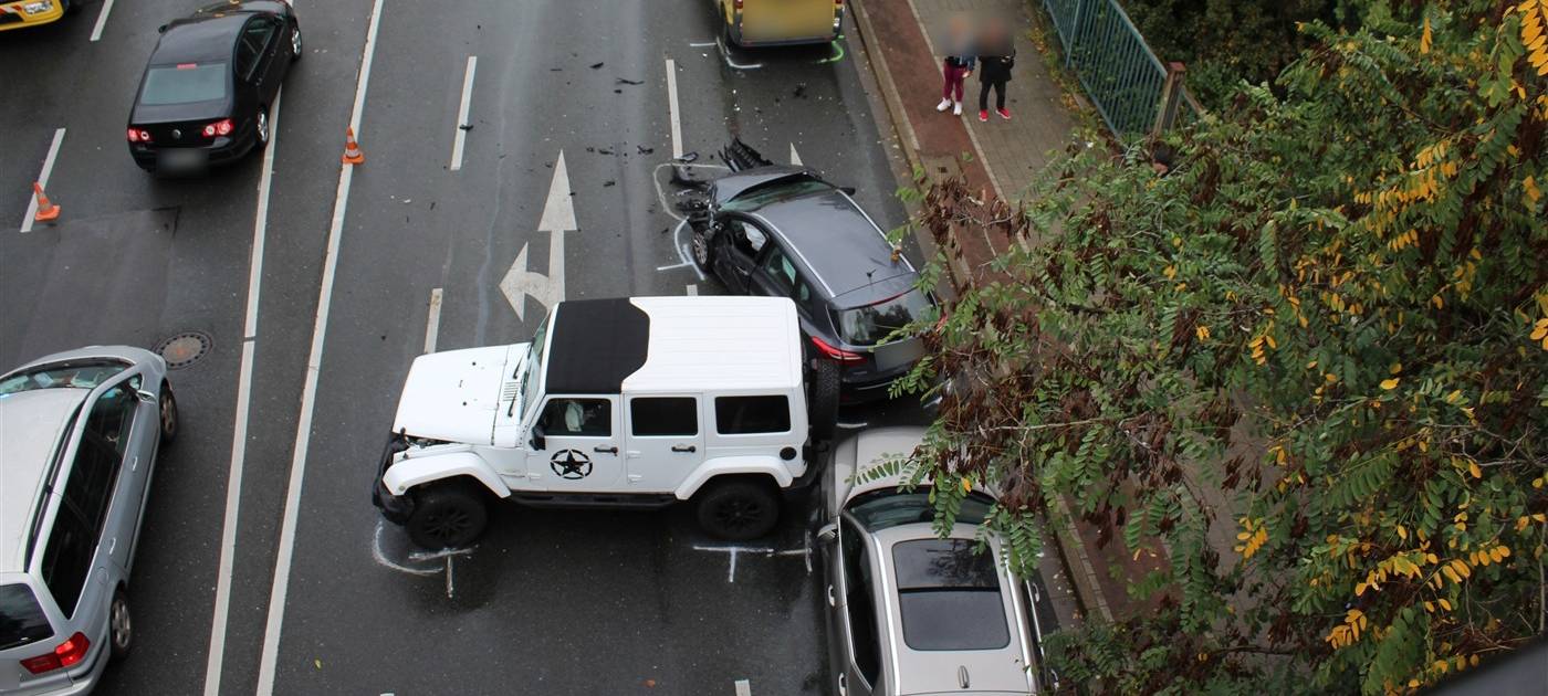Statistik 2023: Mehr Verkehrsunfälle in Oberhausen