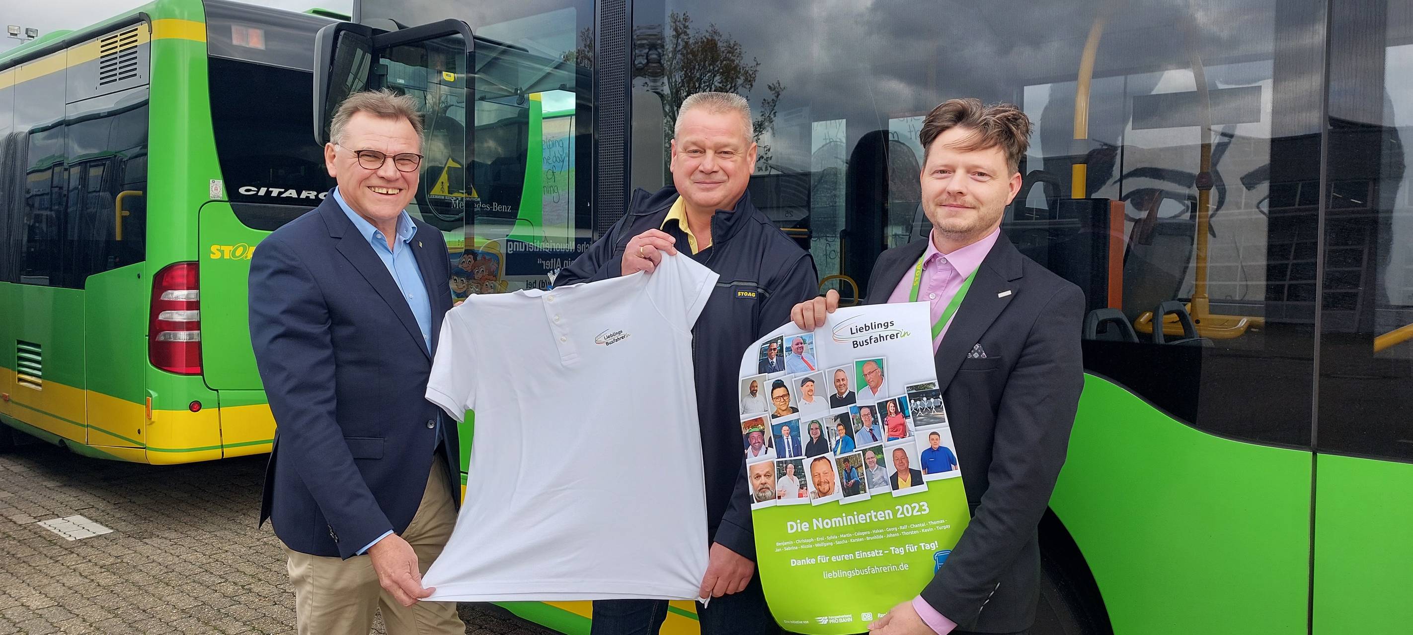 Lieblingsbusfahrer arbeitet bei der STOAG