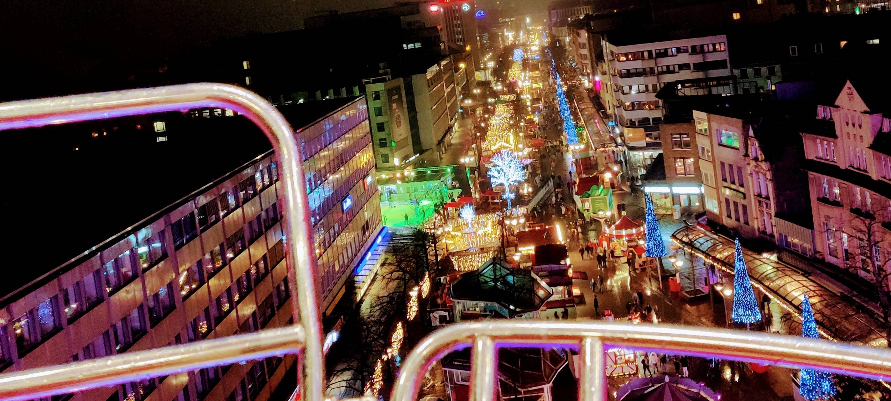 Aufbau der Weihnachtsmärkte läuft